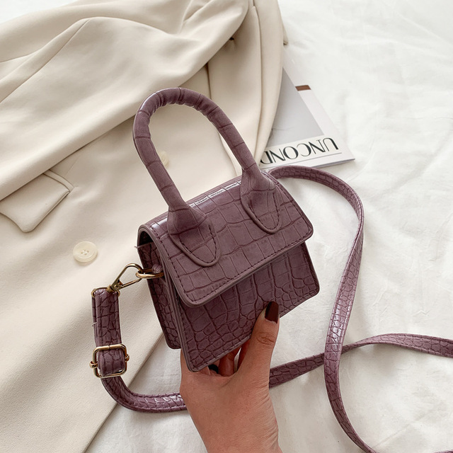 Mini Bolsa Donna Croco Premium