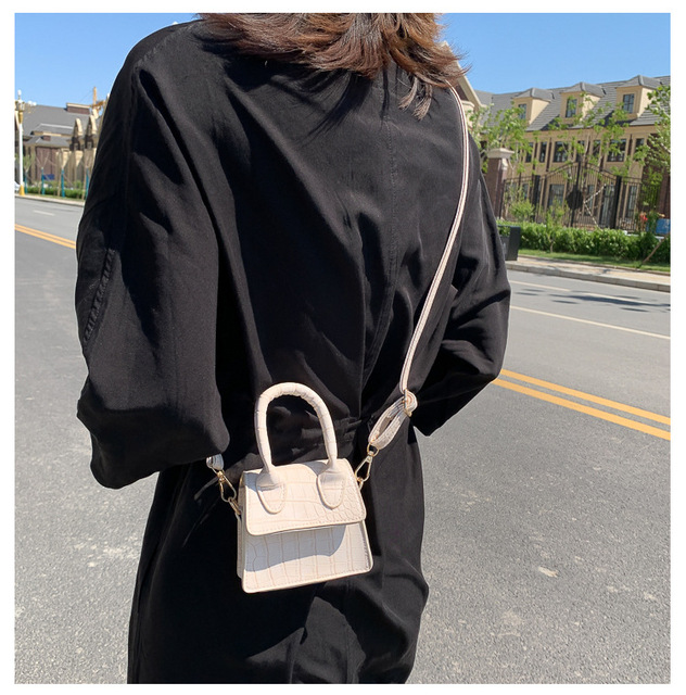 Mini Bolsa Donna Croco Premium