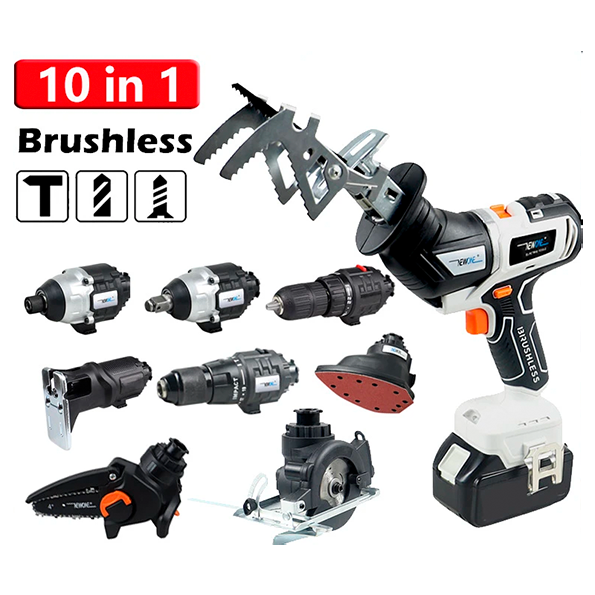 Kit de Ferramentas Elétricas 10 em 1 + BRINDE EXCLUSIVO