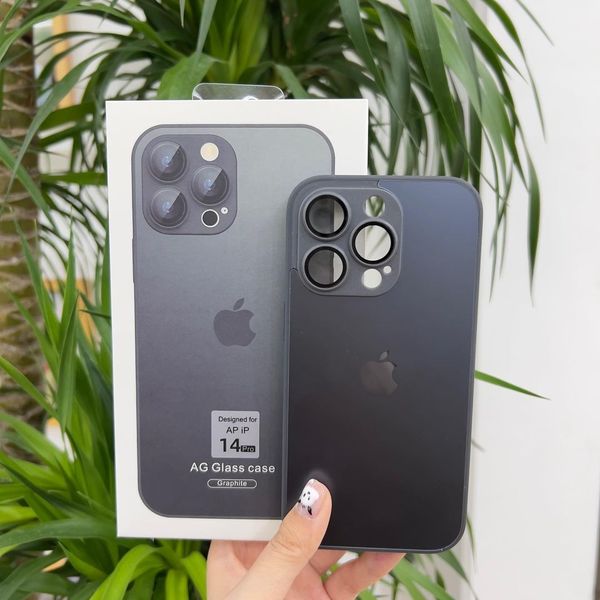 Case SlimGlass® iPhone - Vidro Temperado Fosco