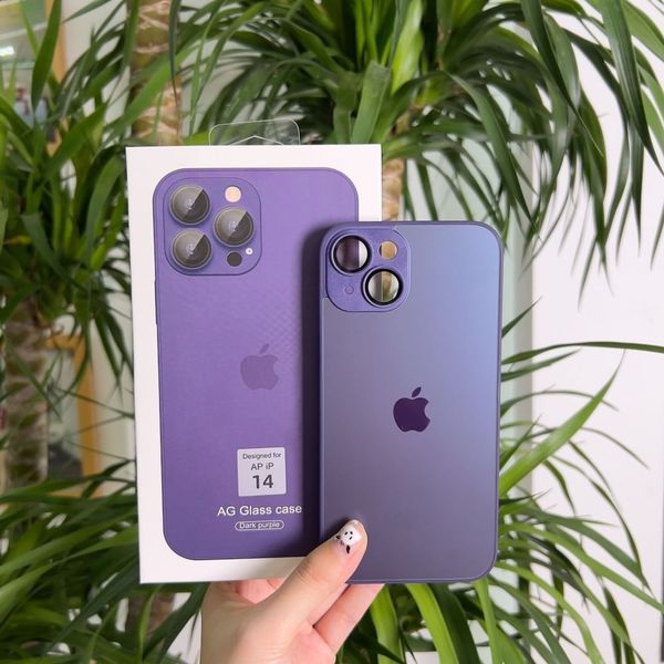 Case SlimGlass® iPhone - Vidro Temperado Fosco