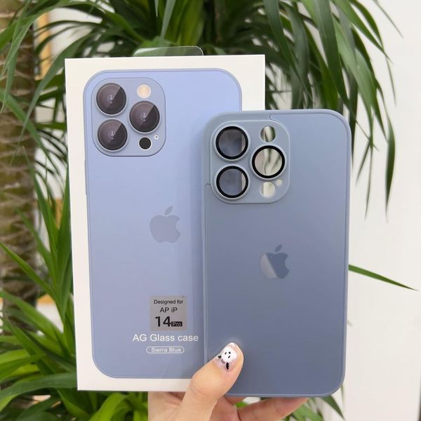 Case SlimGlass® iPhone - Vidro Temperado Fosco