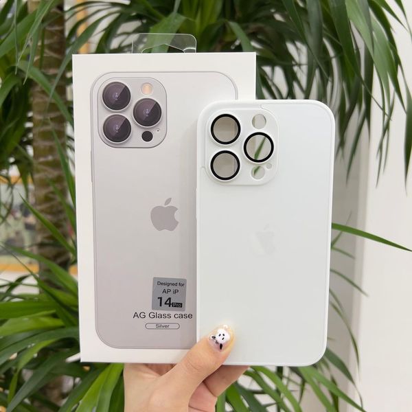 Case SlimGlass® iPhone - Vidro Temperado Fosco