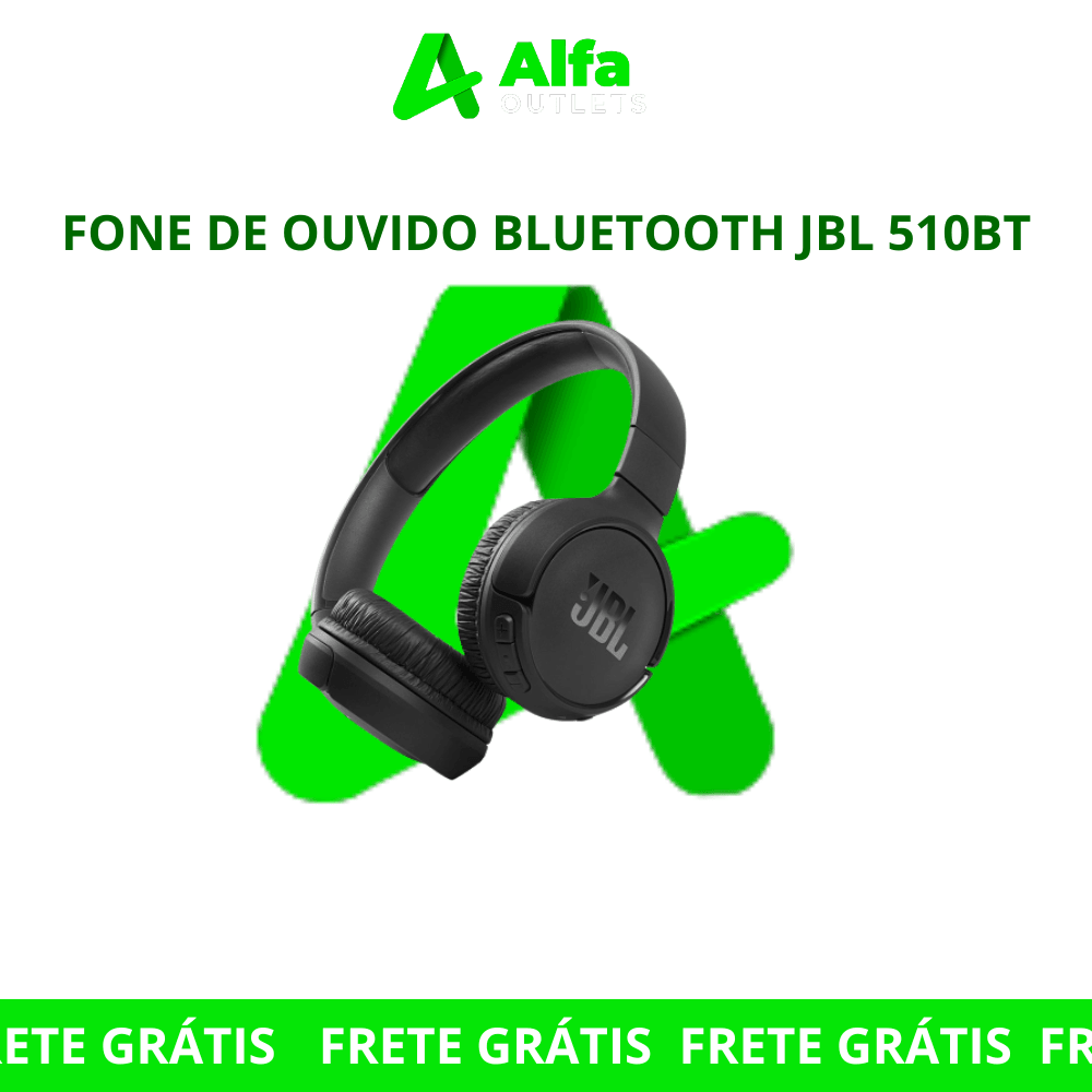 Fone de Ouvido Bluetooth JBL Tune 510BT