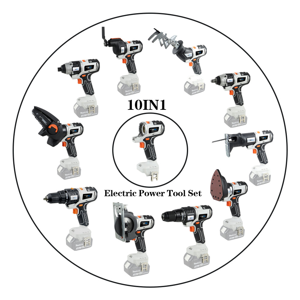 Kit de Ferramentas Elétricas 10 em 1 + BRINDE EXCLUSIVO