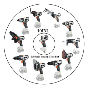 Kit de Ferramentas Elétricas 10 em 1 + BRINDE EXCLUSIVO