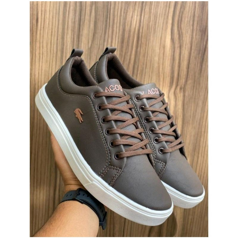 Tênis masculino casual Lacoste Premium