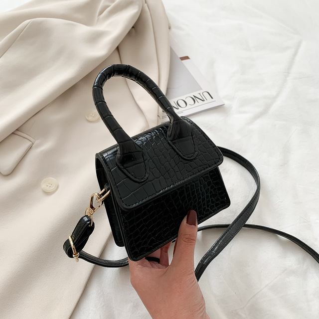 Mini Bolsa Donna Croco Premium