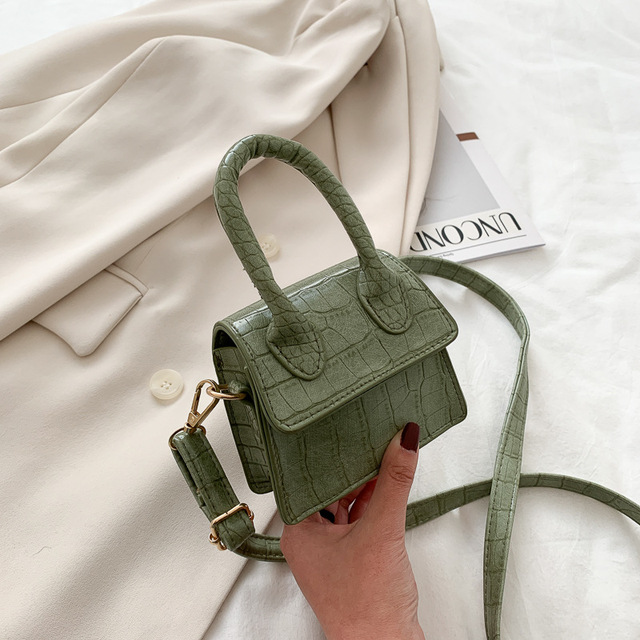 Mini Bolsa Donna Croco Premium