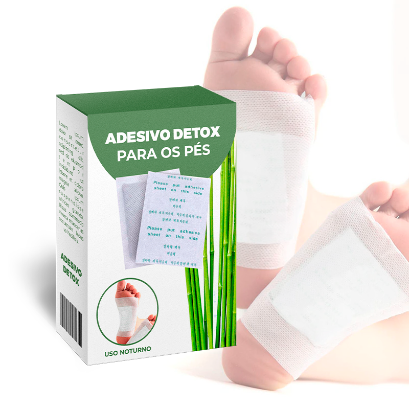 Adesivo Detox Limpa Tóxinas