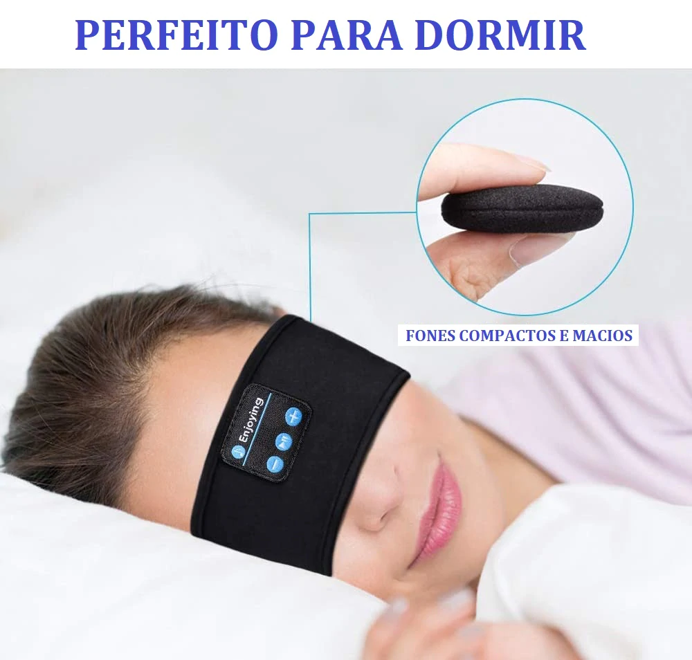 Magic Bandana Sono Confortável Bluetooth